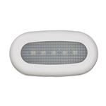 LUCE DI CORTESIA 12V DA APPOGGIO LED 72X37MM 5LED 0.4W BLU
