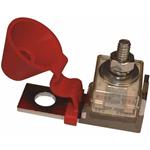 PORTAFUSIBILE PER POLO BATTERIA 1 PERNO 6MM