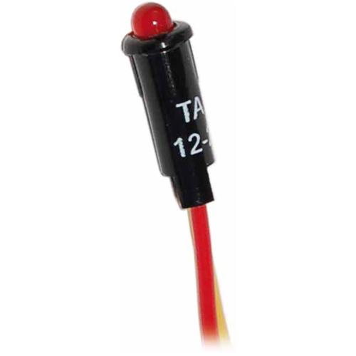 INDICATORE SPIA MICRO-LED 12-24V DIAM.5MM ROSSO MOD.8171