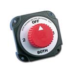 SELETTORE DEVIATORE STACCA BATTERIE CON MANOPOLA FISSA 380AMP