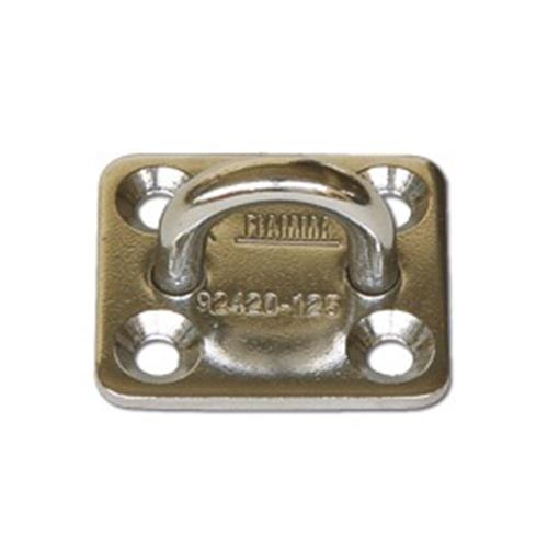 GANCIO A BASE RETTANGOLARE 35X32MM