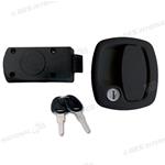 SERRATURA COMPLETA PER PORTELLONE NERA 106X97 NEW SYSTEM