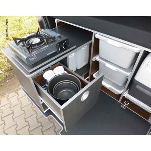 CAMPINGBOX L ALLESTIMENTO MULTIFUNZIONALE PER T5/T6/VITO/TRAFIC/VIVARO