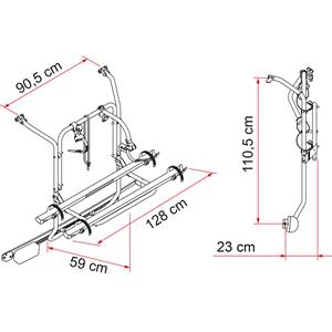 PORTABICI CARRY-BIKE MERCEDES VIANO 02093B75A