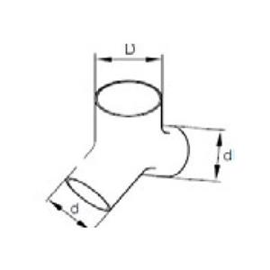 DIRAMAZIONE A Y DIAM.60/75/60 RISCALDATORI A GASOLIO