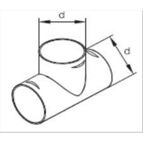 DIRAMAZIONE A T DIAM.60/60/60 RISCALDATORI A GASOLIO