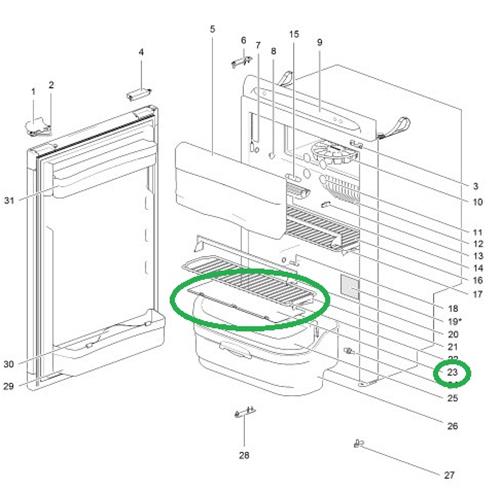 623634-12 PIANO PLASTICA AZZURRA N90-112