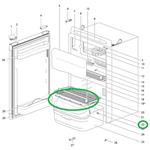 623635-12 PIANO PLASTICA AZZURRA N100