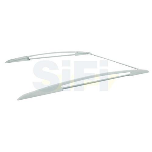 PORTA PACCHI UNIVERSALE RAIL CON PUNTALI IN ALLUMINIO 350X226CM