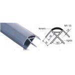 PROFILO IN PVC ANGOLARE PER PANNELLI DA 15MM GRIGIO 2200MM
