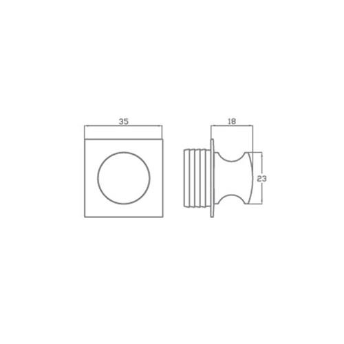 KIT MANIGLIA + CHIUSURA PER ANTINE KIT AS238