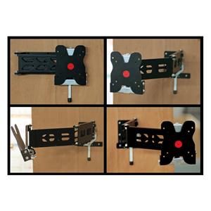 SUPPORTO PORTATELEVISORE TV A 3 SNODI 12587 ESTENSIONE 227MM