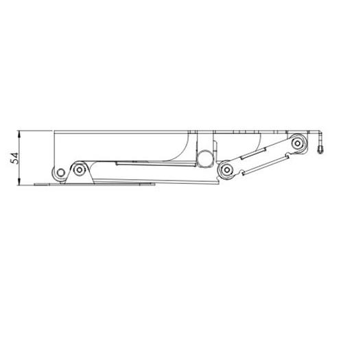 SUPPORTO PORTATELEVISORE TV A 3 SNODI 12590