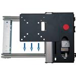 SUPPORTO PORTATELEVISORE LATERALE SCORREVOLE 12538 SX ABBASSABILE