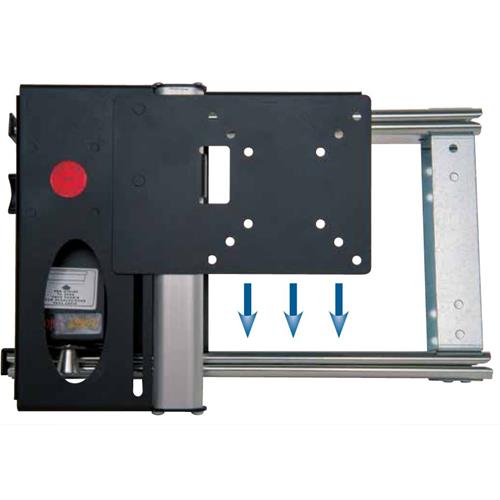 SUPPORTO PORTATELEVISORE LATERALE SCORREVOLE 12538 DX ABBASSABILE