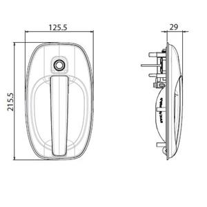 SERRATURA M1 SMART NERA