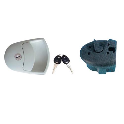 SERRATURA PRO TEK TRAPEZOIDALE BIANCA