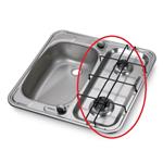 GRIGLIA NERA PER PIANO COTTURA DOMETIC HS 2460R/HS 2460L