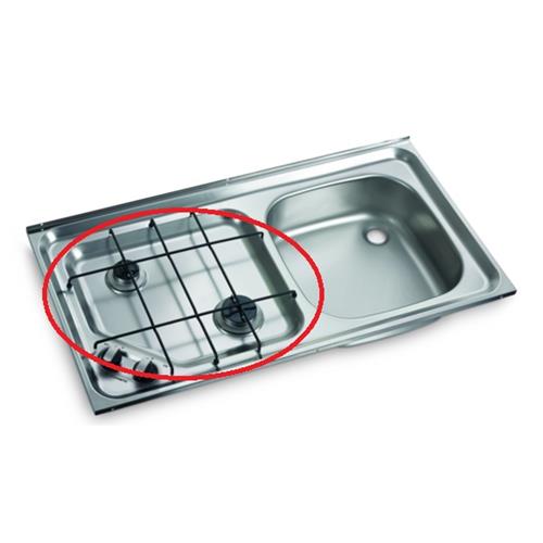 Supporto Per Griglia Da Camper Per Piastra A Gas Da 17 Pollici – Base Per Fornello Da Tavolo 43,2 Cm