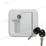 SERRATURA PRO TEK BIANCA SOLO PARTE ESTERNA