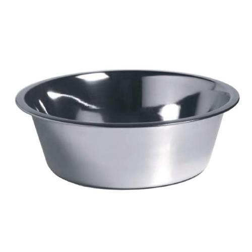 MANGIATOIA CIOTOLA INOX SVASATA 13CM 0,35LT