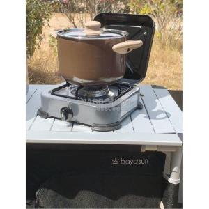 FORNELLO 1 FUOCO BUTANO/PROPANO NERO