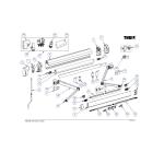 MECCANISMO SPALLETTA SX PER TENDALINO THULE 5200
