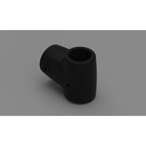 KIT RACCORDO A T DX BLACK CB PRO 98656-857