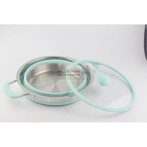 PENTOLA PIEGHEVOLE IN SILICONE 20CM