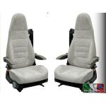 COPRISEDILI FODERE IN TESSUTO MOD. VENUS "C" AVORIO COPPIA SEDILI INTEGRALI CON CINTURA INTEGRATA