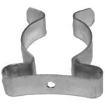 CLIP ACCIAIO PER TUBO IN GOMMA ALDE