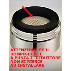 KIT 2 RIDUTTORI FLUSSO ACQUA + SANIGEN