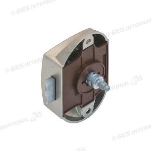 PUSH-LOCK UNILATERALE NICHEL SATINATO