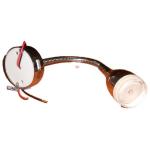 FARETTO 12V FLESSIBILE LED CROMO TESTA METALLO E ACRILICO 1W CON PRESA USB