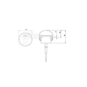 MODULO INGOMBRO ANTERIORE A LED DIAM 30MM