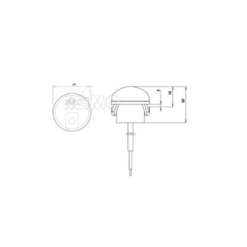 MODULO INGOMBRO ANTERIORE A LED DIAM 30MM