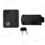 SERRATURA COMPLETA PER PORTELLONE NERA 96X85