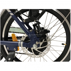 BICICLETTA ELETTRICA PIEGHEVOLE CONFORT PLUS 20P 13A NERA