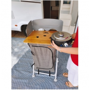 MOBILETTO CUCINA CON SUPPORTO FORNELLO HANOI CHEF