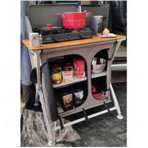 MOBILETTO CUCINA CON SUPPORTO FORNELLO FIDJI
