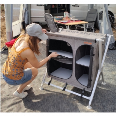 MOBILETTO CUCINA CON SUPPORTO FORNELLO FIDJI