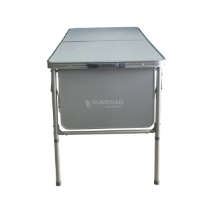 TAVOLO PIEGHEVOLE VALIGIA CON PROLUNGHE 120X60