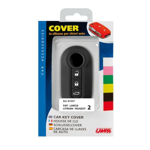COVER IN SILICONE PER CHIAVE FIAT, CITROEN, LANCIA, PEUGEOT TIPO 2