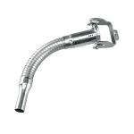 TRAVASATORE FLESSIBILE PER TANICHE CARBURANTE IN METALLO 