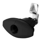 SERRATURA PER PORTELLONE ELLIPSE CORTA 78X42 NERA