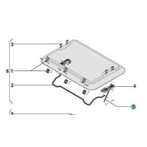 HEKI 2 AMMORTIZZATORE A GAS 4460000080 R117.510