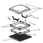 MINI HEKI S SET MANIGLIE CON PARTI DI FISSAGGIO PART.20 4460000048