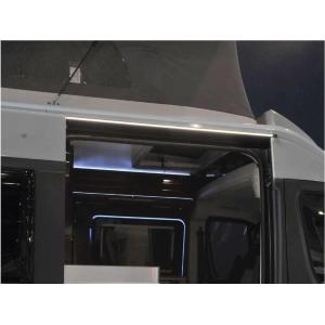 GRONDAIA PARAPIOGGIA VAN PRO CON LUCE LED PER DUCATO X250/X290 NERO CM 150