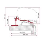STAFFE PER F80 ADAPTER HOBBY PREMIUM ONTOUR 2012 98655Z089