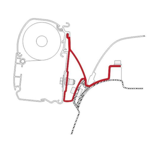 TENDALINO F45S 260 ROYAL GREY VW T5/T6 CALIFORNIA 06280E01R